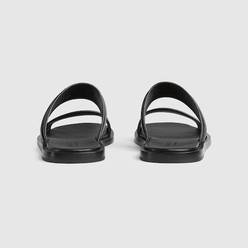 Sandales avec détail GG enlacés pour homme