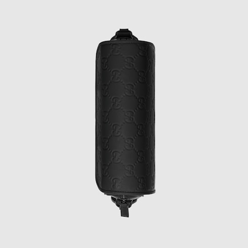 Rubber-effect medium messenger bag