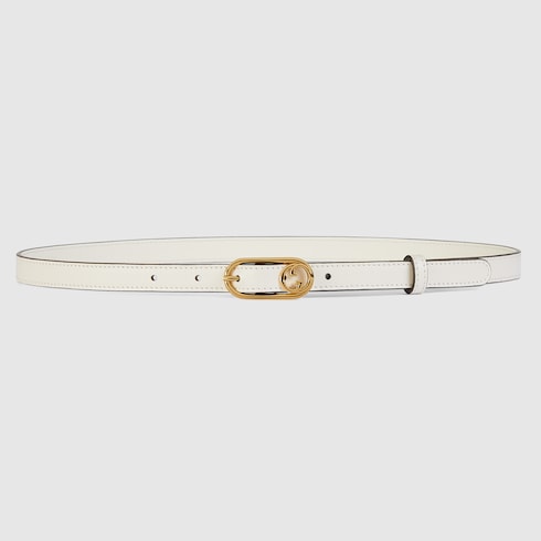 Small white gucci belt outlet
