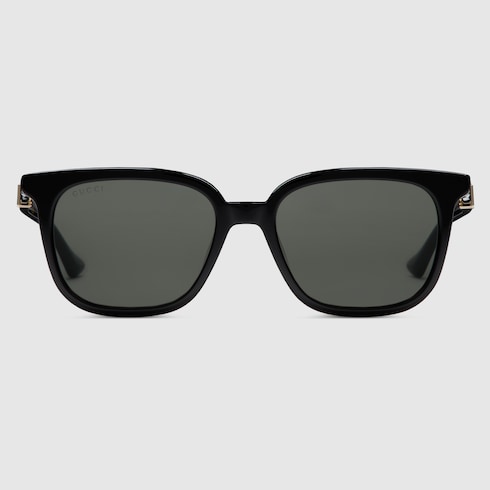 Square-framed sunglasses