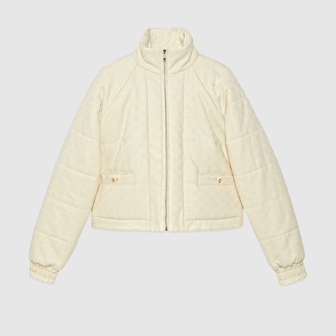 Chaqueta bomber de lona GG