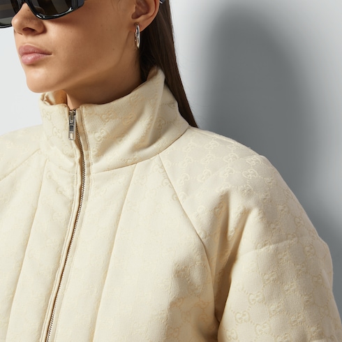 Chaqueta bomber de lona GG