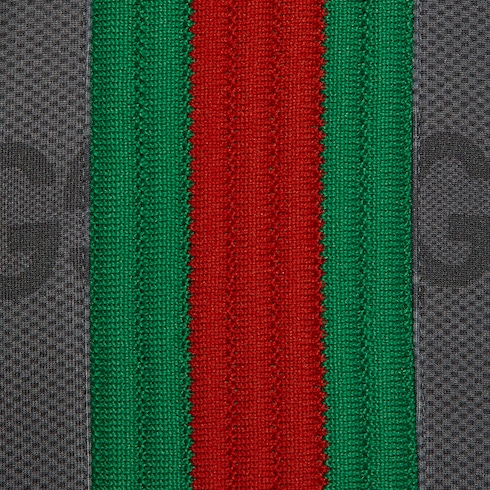 Veste zippée à motif GG jumbo avec bande Web