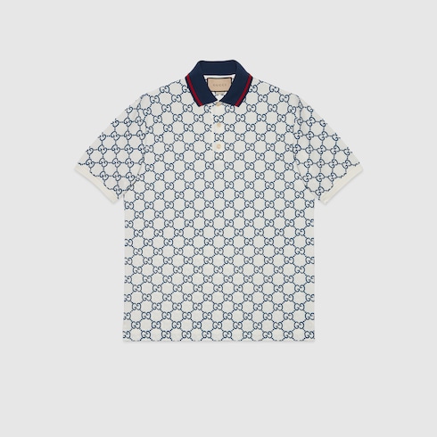 GG stretch cotton polo