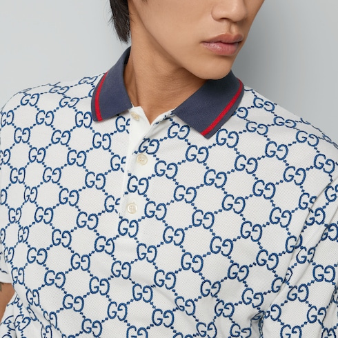 GG stretch cotton polo