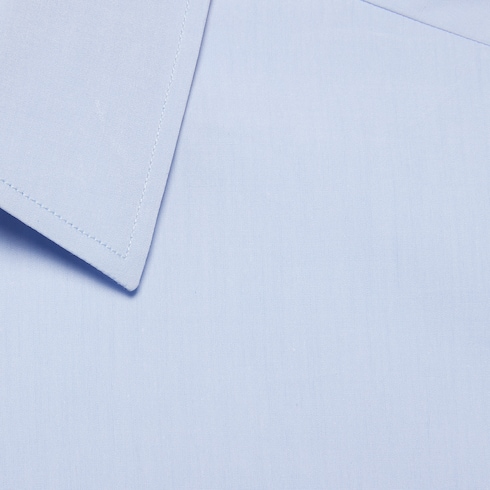 Camicia in popeline di cotone con Doppia G