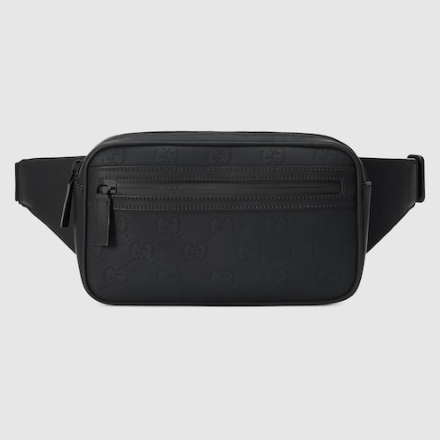 Sac ceinture effet caoutchouc petit format