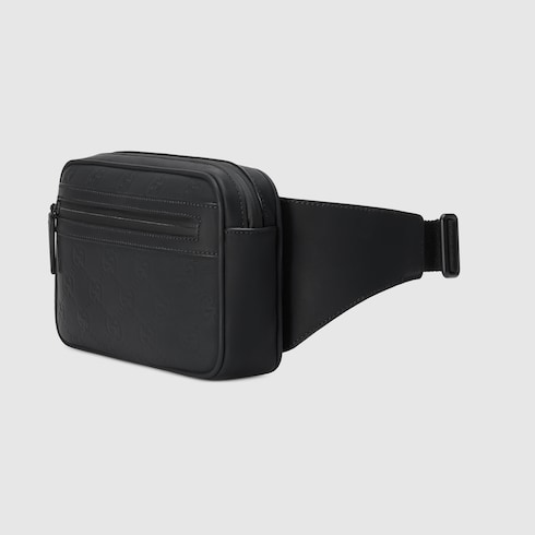Sac ceinture effet caoutchouc petit format