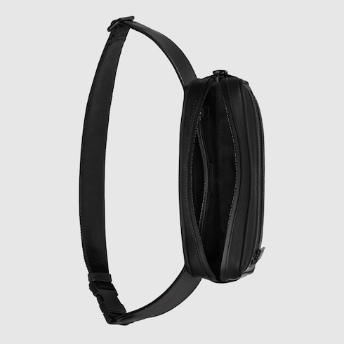 Sac ceinture effet caoutchouc petit format