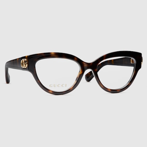 Gucci 51mm cat store eye optical frames