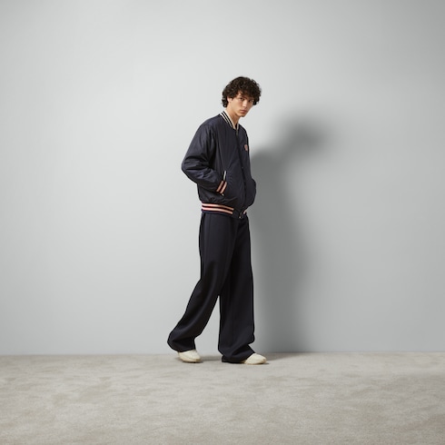 Giacca reversibile in tessuto di nylon