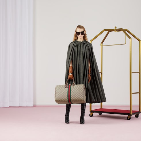 Bolsa duffle grande Gucci Savoy