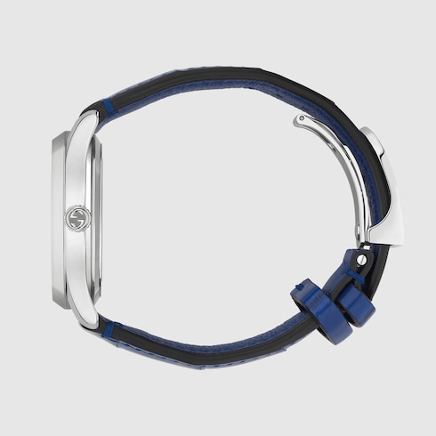 G-Timeless watch, 38mm in blue alligator | GUCCI® US