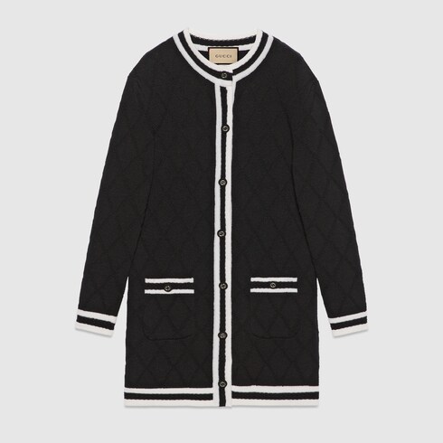 Gucci cardigan outlet jacket coat