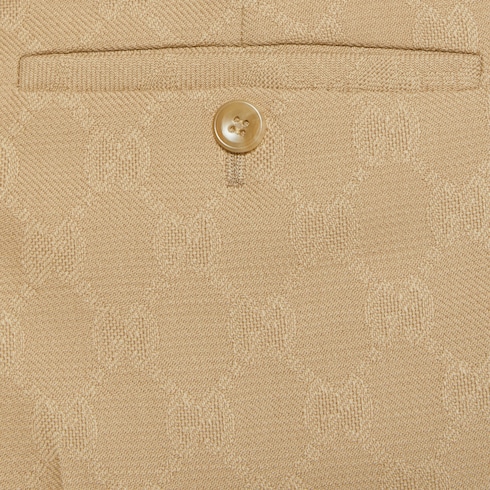 GG wool jacquard trousers Detail 3