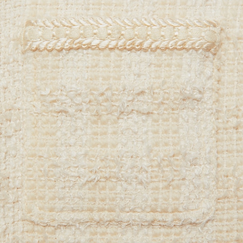 Wool tweed shorts Detail 4