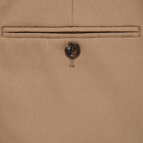 GG polyester tailored pant