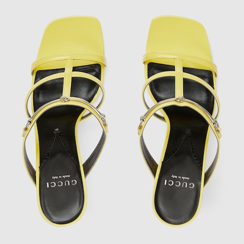 Gucci yellow sandals new arrivals