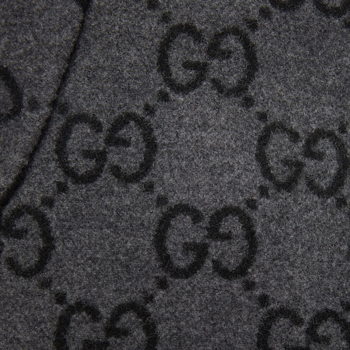 Reversible GG wool coat