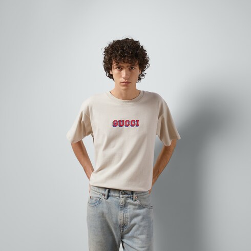 T-shirt with Gucci print