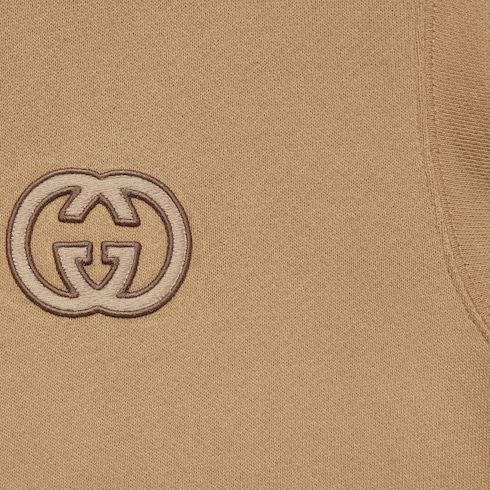 Cotton jersey hooded sweatshirt Detail 4