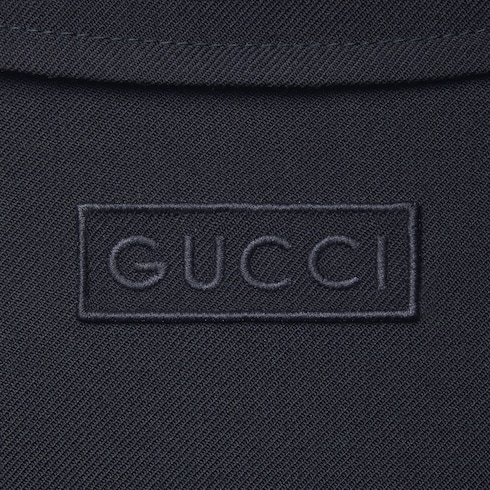 Giacca in twill di lana