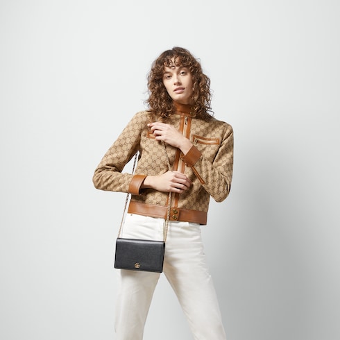 GG Marmont Brieftasche mit Kettenriemen