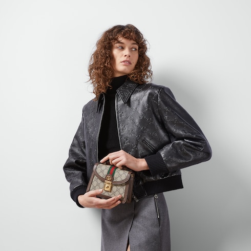 Ophidia mini top handle bag