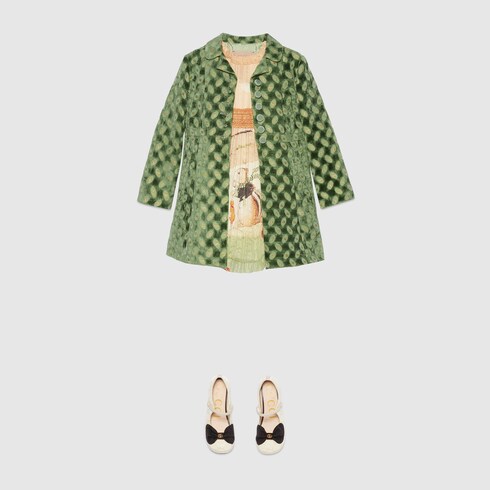 Gucci floral sales coat