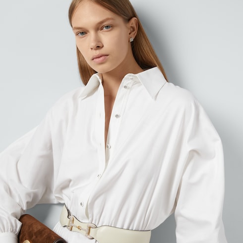 Gucci white dress deals