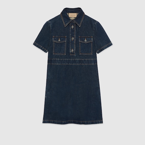 Kleid aus Bio-Denim