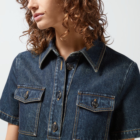 Kleid aus Bio-Denim