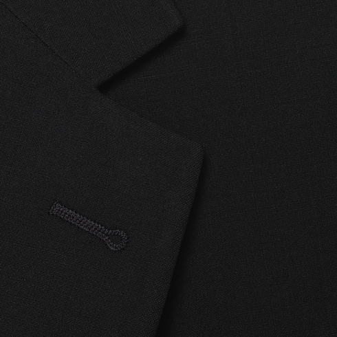 Traje de lana de angora de corte ajustado