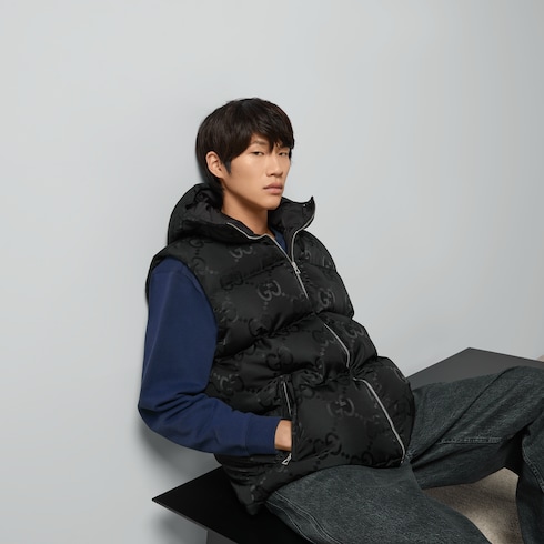 Jumbo GG canvas vest