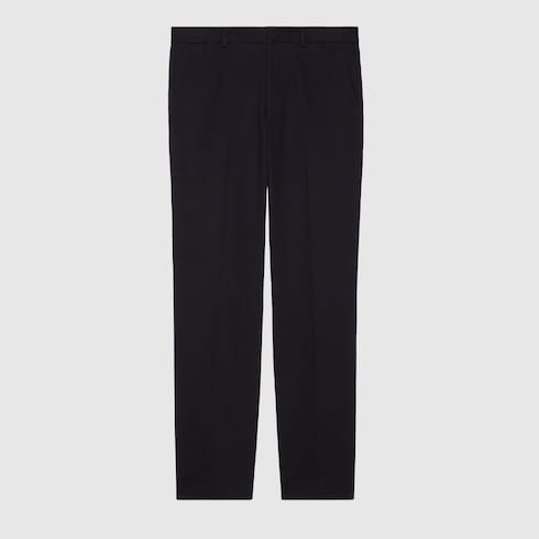 Cotton drill chino trouser Detail 2