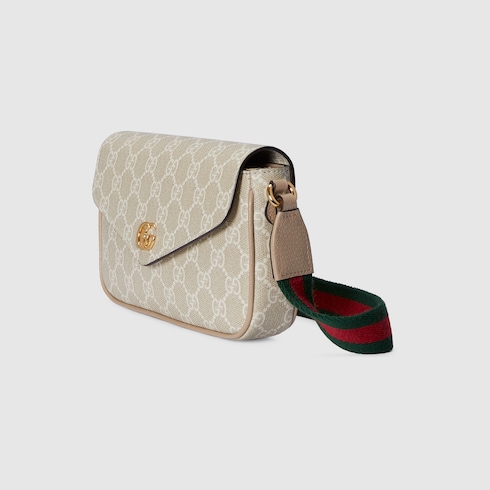 Ophidia mini bag in beige and oatmeal Supreme | GUCCI® US