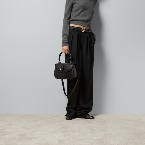 حقيبة Gucci Bamboo 1947 متوسطة الحجم