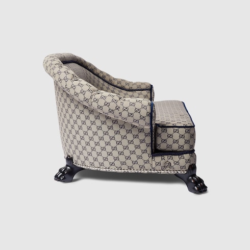 GG Supreme print pet bed