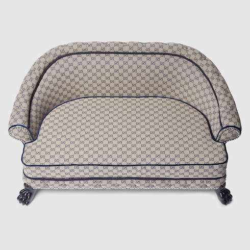 GG Supreme print pet bed