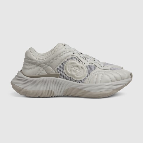 Gray gucci new arrivals sneakers