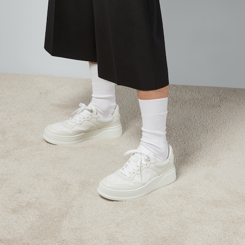 Zapatilla con suela gruesa y GG para hombre