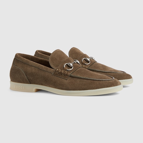 Gucci suede deals loafers