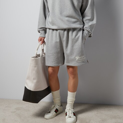 Gucci shorts grey on sale