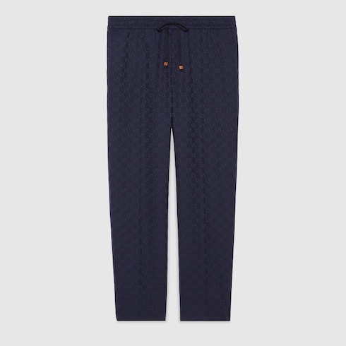 GG cotton canvas pant