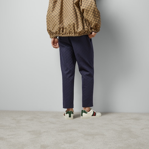 GG cotton canvas pant