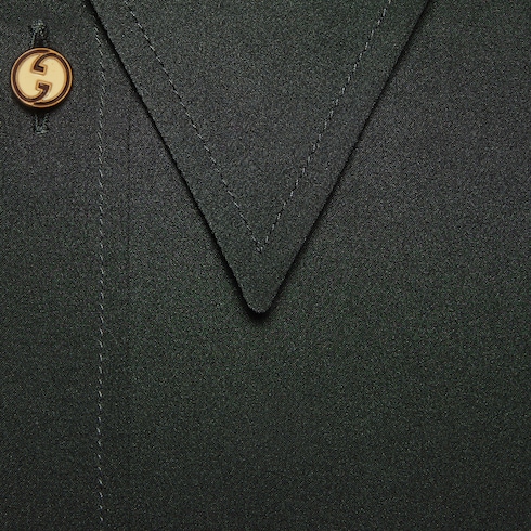 Silk crêpe de chine shirt