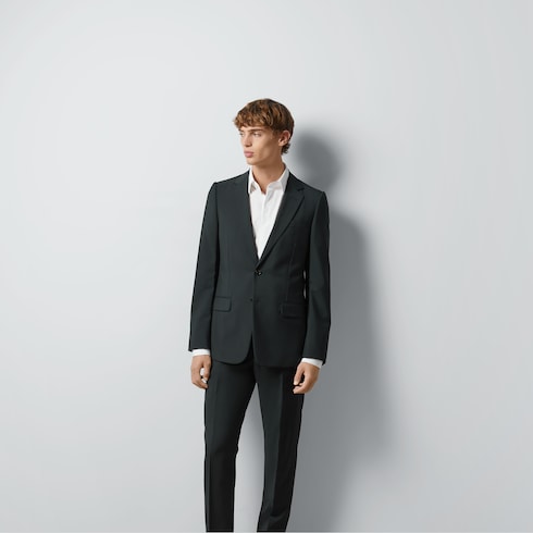 Slim fit wool mohair suit