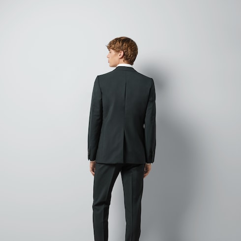 Slim fit wool mohair suit
