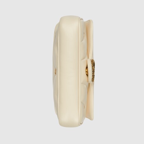 GG Marmont mini bag in ivory leather | GUCCI® UK