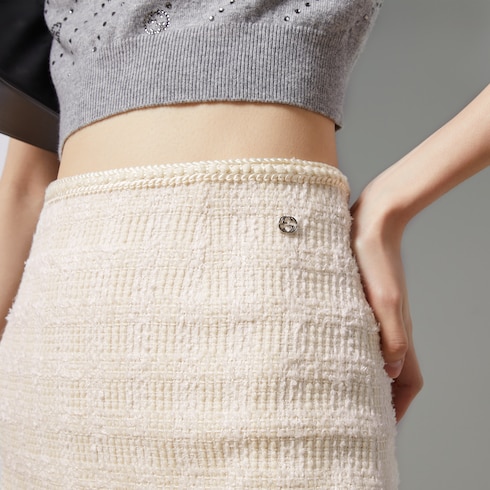 Tweed skirt Detail 3